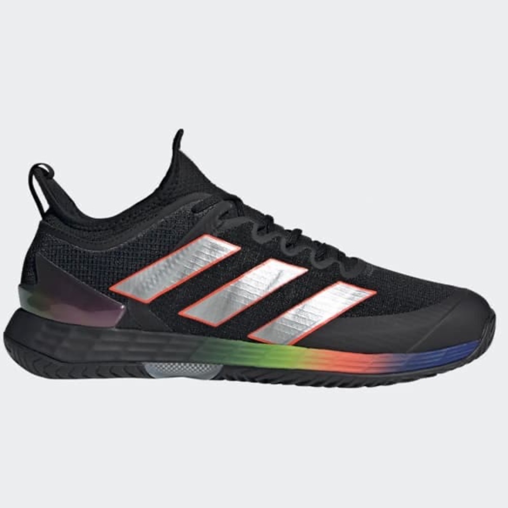 New in box Men’s adidas adizero Ubersonic tennis shoes - US 8, black